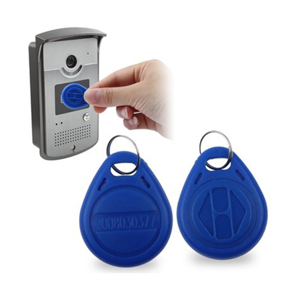 50 portachiavi RFID da 125 KHz TK28/TK4100 di prossimità IC Card Token per controllo accessi serrature intelligenti - Sola lettura