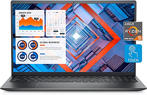 Image of Dell Inspiron 15 Touch Screen Laptop - Intel Core i5-1235U Processor - Windows 11 Home (32GB RAM | 2TB SSD)
