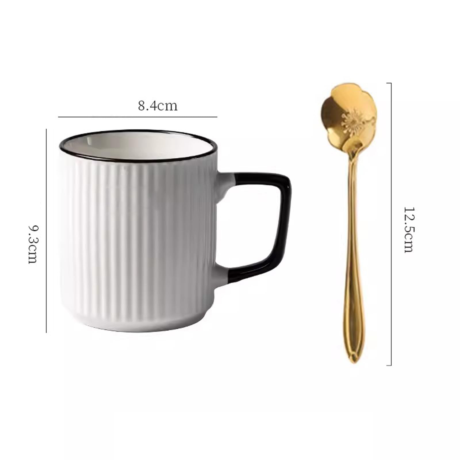 NZPOST Tazze da caffè Tazza Tazze in Ceramica per la casa Tazze per Ragazze Ufficio Dormitorio per Ragazzi Tazze da caffè Tazze da tè Tazza da caffè