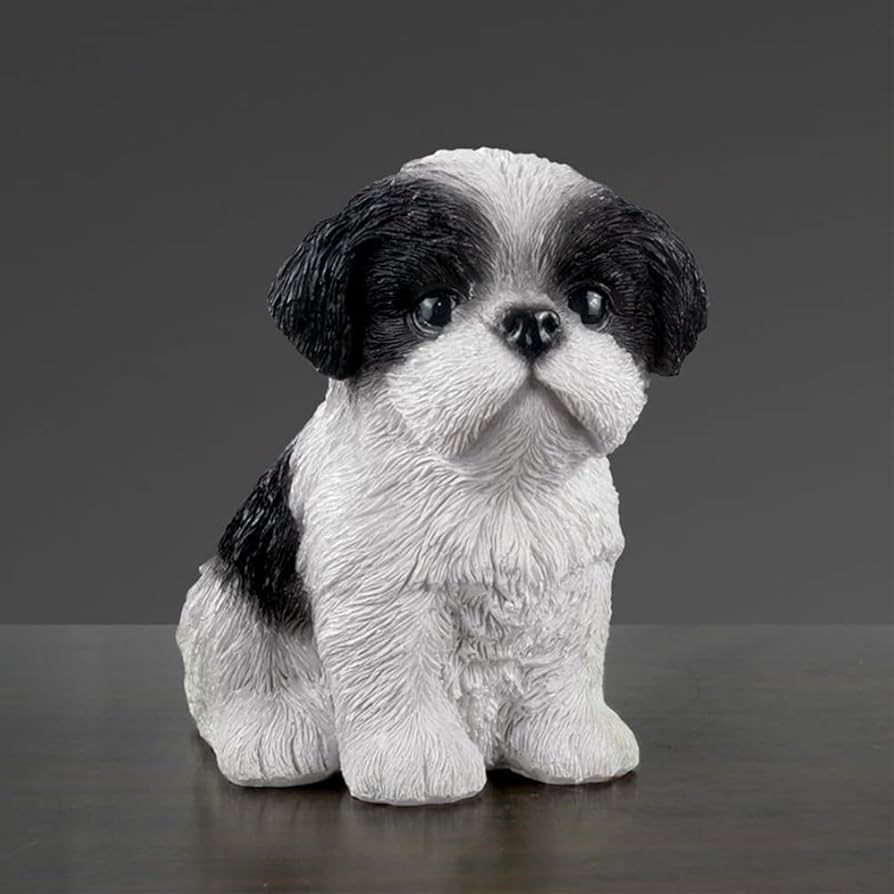 イタリア製　シーズーの置物 イタリア製 シーズーの置物 シーズー 置物 犬 インテリア