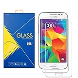 [2 Pack] Protector Cristal Vidrio Templado Samsung Galaxy Grand Prime ( G530 / G530H / G530F /G530FZ / G531F / G531 ) – Pantalla Antigolpes y Resistente al Rayado