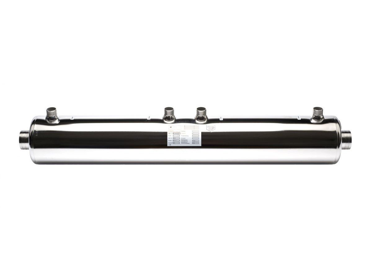 DAPRA - Scambiatore di calore dell'acqua HWT 182 V4A elettrolucidato 210 kW