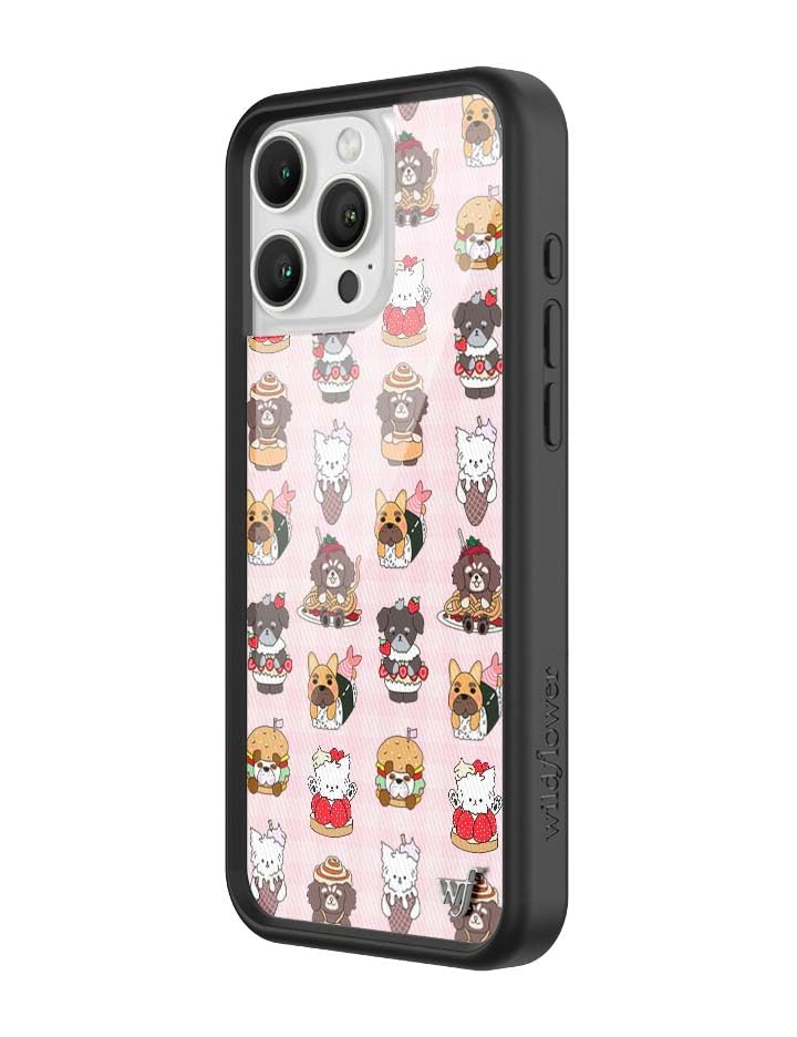 Image of Wildflower Cases - Compatible with iPhone 16 Pro Max | Protective Black Bumper, 6.5ft Drop Test Certified, Women Owned Small Business | Father Kels