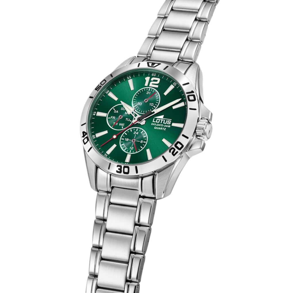 Lotus Herren Chronograph Edelstahl