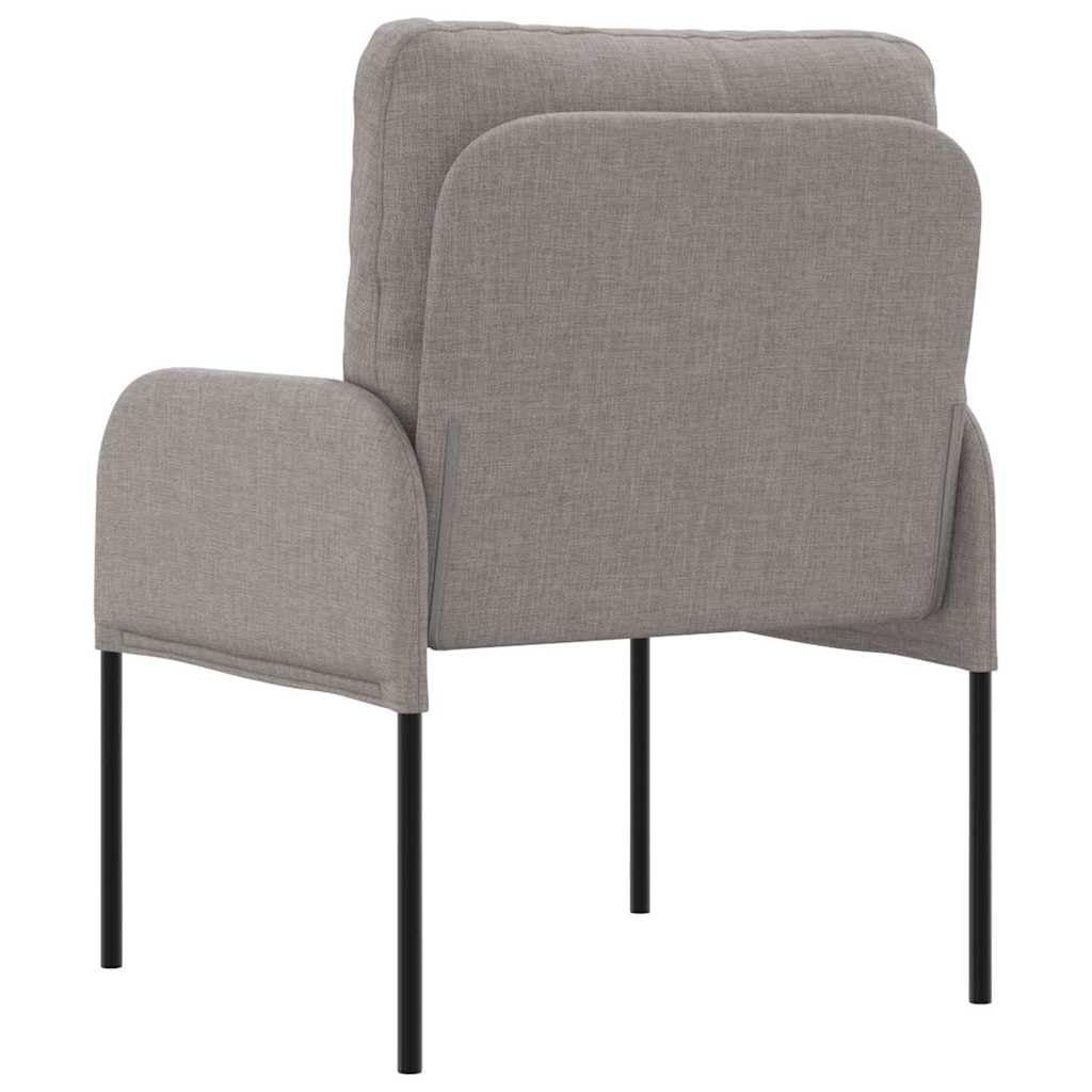 Sofas mit Kissen 55cm Taupe Sperrholz, Sofa Couch für Wohnzimmer Schlafzimmer Wohnung Gästezimmer Büro