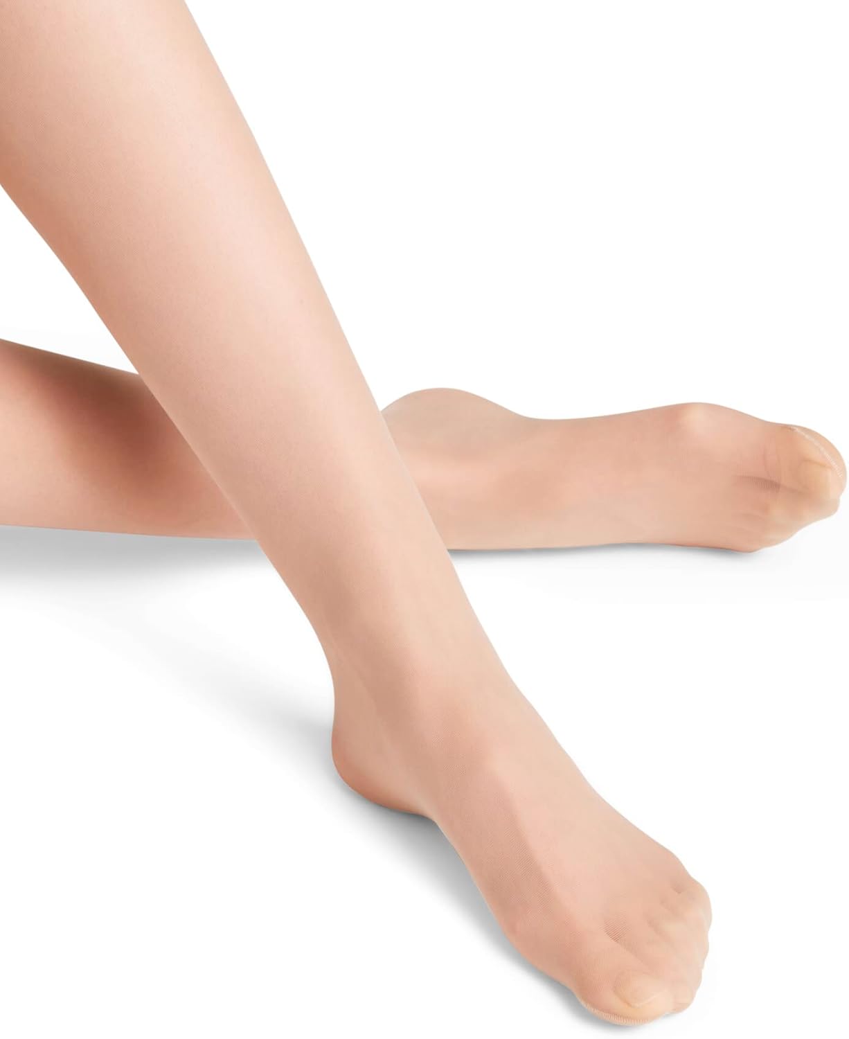 FALKE Women's Pure Matt 20 Denier Sheer Tights, Beige (Cocoon 4859), XL - Image 5