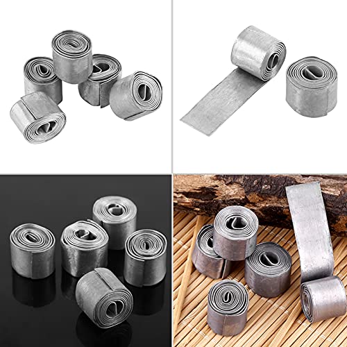 Tira de Folha Macia de Pesca de 0,6 Mm, 5 Rolos Acessórios de Pesca Sinkers Pesos Equipamento Acessó