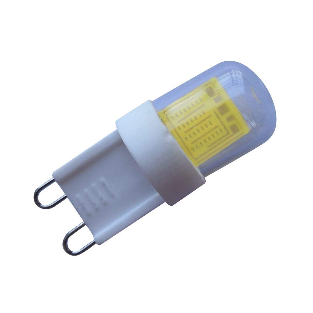 Xingyue Aile Luci a LED per esterni, G9 ha condotto la lampadina 20W Equivalente, 3000 / 6000K AC AC100-130V 360 gradi Omni fascio non dimmerabile Lampadina, COB G9 Base 1511 (confezione da 10)