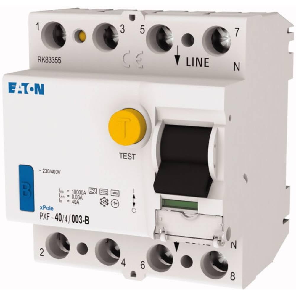 Eaton PXF FI-Schutzschalter, 4-polig, 40A, 30 mA Typ B PXF IEC/EN 61008