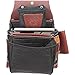 Occidental Leather B8060 OxyLights 3 Pouch Fastener Bag - Black