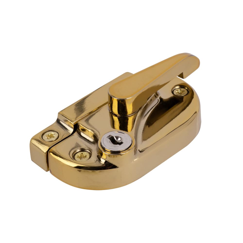 Sash Heritage Gold Modern Sliding Sash Window Cam Fastener Lock (Locking)
