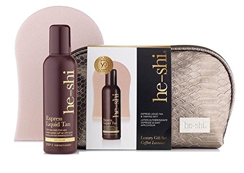 he-shi líquido marrón regalo de primera calidad de lujo Set