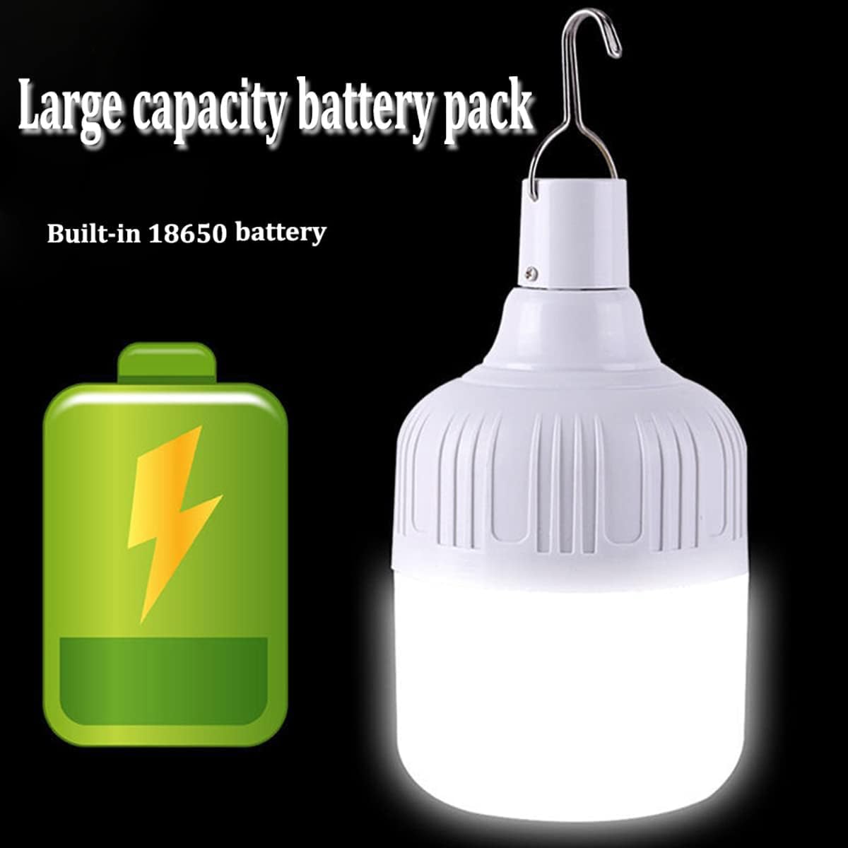 2pz Lampade da Campeggio LED 60W Ricaricabili USB con Gancio, Luce da Tenda Potente per Emergenze, Blackout, Mercati Notturni, Escursioni | Leroy Merlin 2pz Lampade da Campeggio LED 60W Ricaricabili USB con Gancio, Luce da Tenda Potente per Emergenze, Blackout, Mercati Notturni, Escursioni | Leroy Merlin