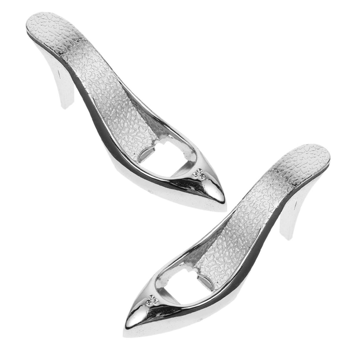 PRETYZOOM 10piezas Abrebotellas Multifuncional Forma De Zapato De Tacón Para Camping y Fiesta Abrebotellas Aleación De Aluminio Para y