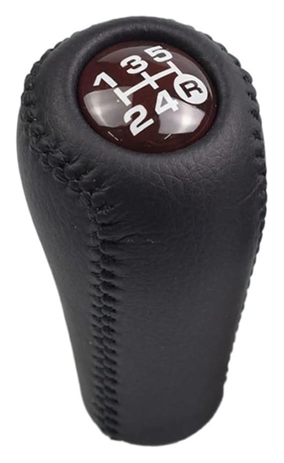 FNCVTM Car Gear Knob for Toyota for Prado LC120 for Land Cruiser 5 Speed Manual Transmission+Transfer Gear Shift Knob(Redwood-1)