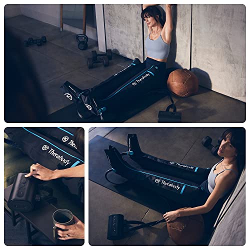 Image of Therabody JetBoots PRO Plus Wireless Compression Boots with Vibration & Light Therapy - Muscle Recovery, Pneumatic Leg Compression Sleeve to Recover Faster, Relieve Muscle & Joint Pain (RA3 - Medium)