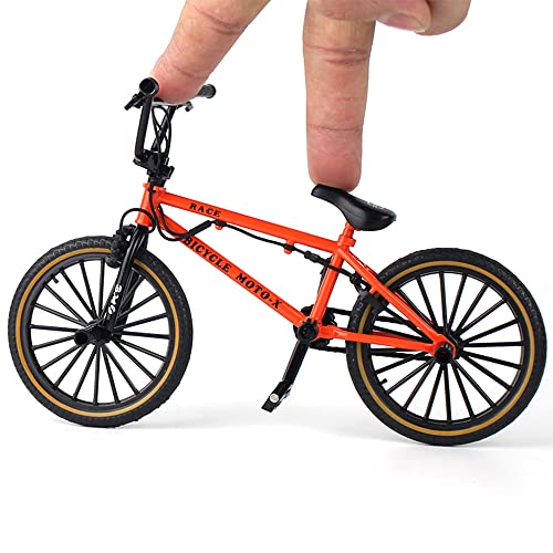 Jiahuade Bicycle Model Decorative Bicycle Miniature 1:8 (7.87 x 5.12 Inch) Collection Decorative Die-Cast Toy Mini Bend Bicycle Model Road Bike Mountain Bike (L) - Image 4