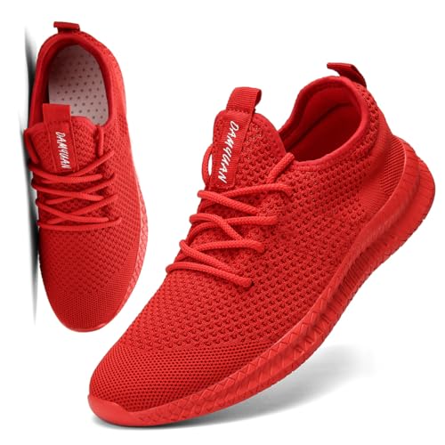 Image of Men's Walking Running Shoes Slip On Sneakers Non Slip Athletic Sports Tennis Fitness Casual Workout Gym Shoes Lightweight Trainers Fashion Soft Comfortable Shoe