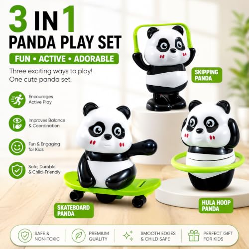 Image of Shopiitoo Susu Toilet Shin-chan Toy - Interactive Mini Water Spray Squeeze - Refillable Water Prank Toy for Kids & Adults - Hilarious Desktop Decor & Gag Gift - 13cm (Panda)