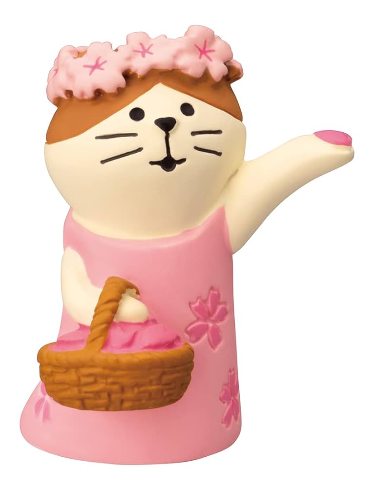 Amazon.co.jp: デコレコーポレーション 桜祝福猫 ZSA-62784R