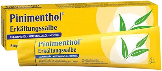 Pini Menthol erkält. Ointment Eucalyptus Pine Cream 100 g : Amazon.de: Health & Personal Care