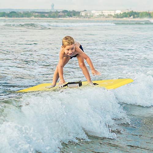 image for PEXMOR 41in Body Board, Lightweight Bodyboard with Premium Leash, EPS 
