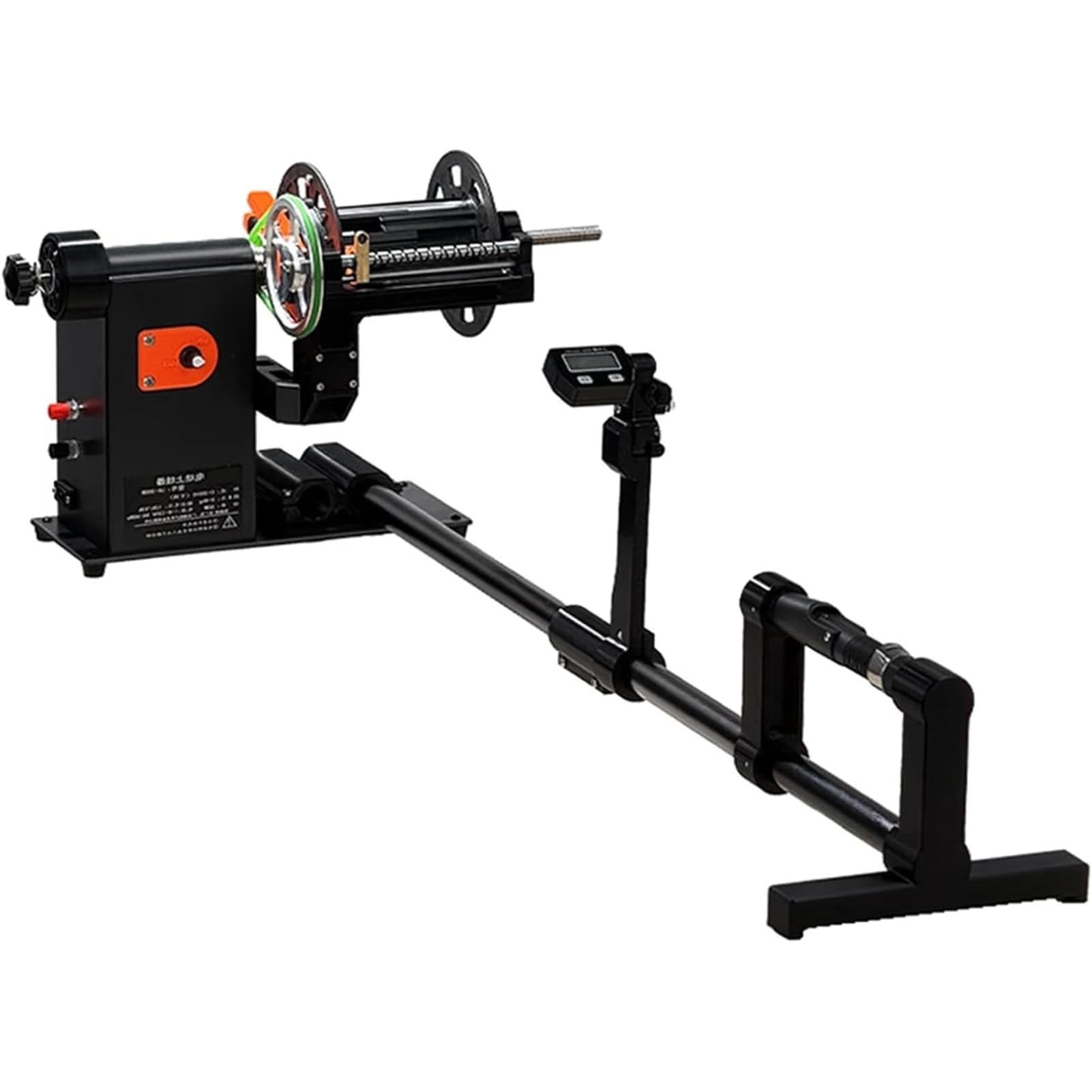 Eiwitany Electric Fishing Line Spool Winder Machine Equipped with 0-8kg Adjustable Damping Brake for Electric Fishing Reels