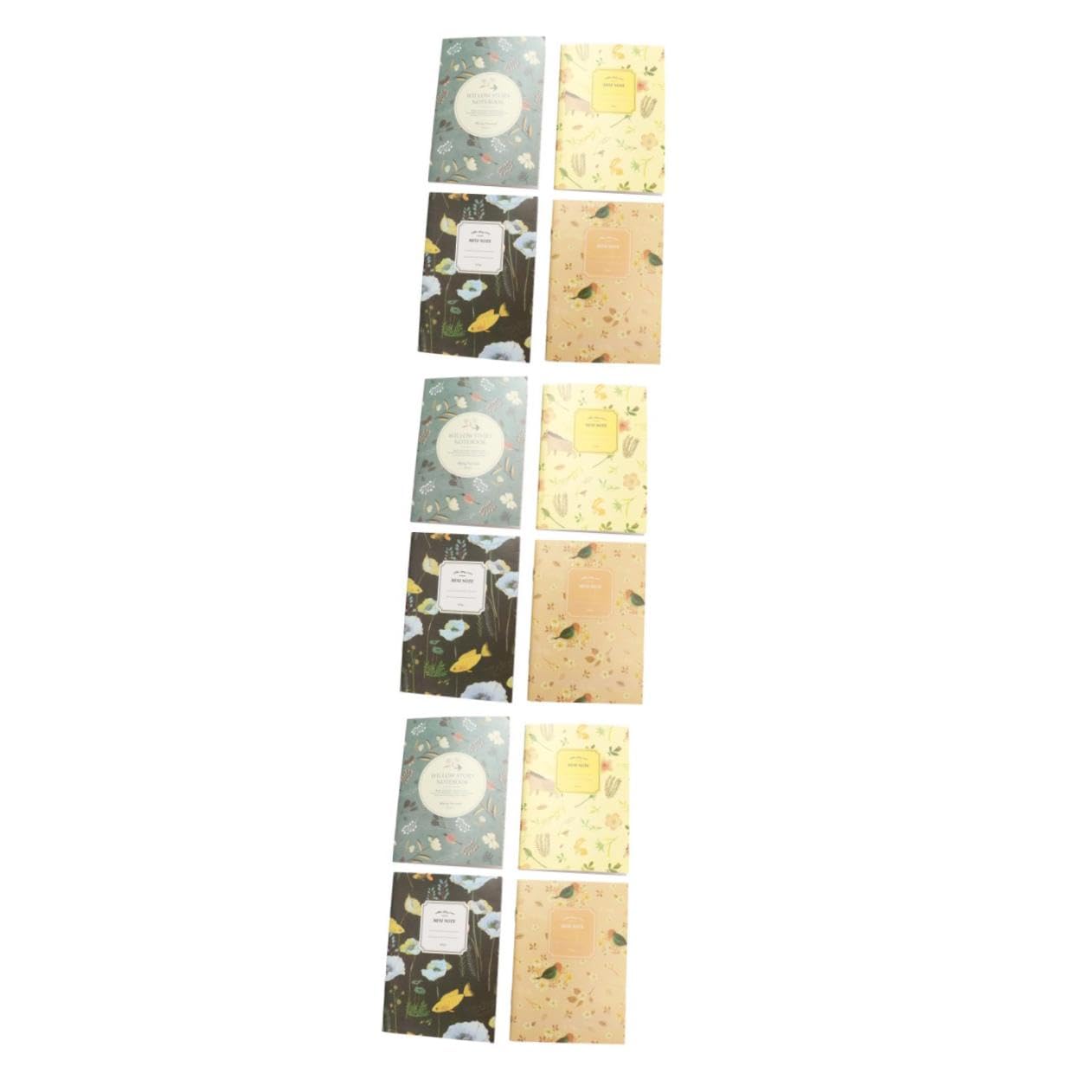 jojofuny 3 Set Mini Notebook Con Pagine Quaderni Eleganti Per Ufficio E Scuola Stili Pratici E Compatti Per E Note 50 Pezzi * 3