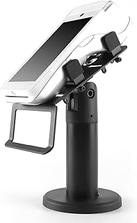 Suporte universal para caixas, suporte de metal para terminais POS, suporte para máquina de pagamento, suporte para cartão de débito, suporte para caixa registadora