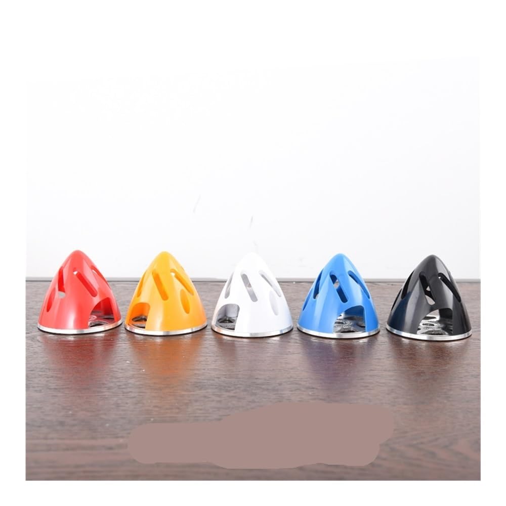 Compatible con hélices de plástico y Aluminio con Borde Biselado en la Parte Inferior, for Aviones RC, hélices de 2 Palas de 57 mm, 63 mm, 70 mm, 75 mm y 82 mm.(70mm Black)