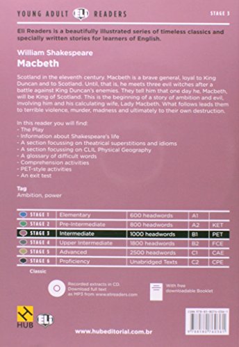 Macbeth - Série HUB Young Adult ELI Readers. Stage 3B1 (+ Audio CD)