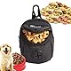 Yoosso Kotbeutelspender für Hunde, Futterbeutel Hundetraining Leckerlitasche Multifunktional mit Kotbeutelspender Leckerlibeutel Hundeleckerli Tasche für Gassigehen Hundetraining(Schwarz)