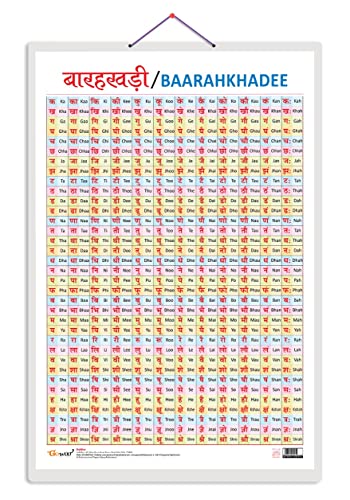 Image of Baarahkhadee Early Learning Educational Chart for Kids | 20 inchX30 inch inch |Non-Tearable and Waterproof | Double Sided Laminated | Perfect for Homeschooling, Kindergarten and Nursery Students