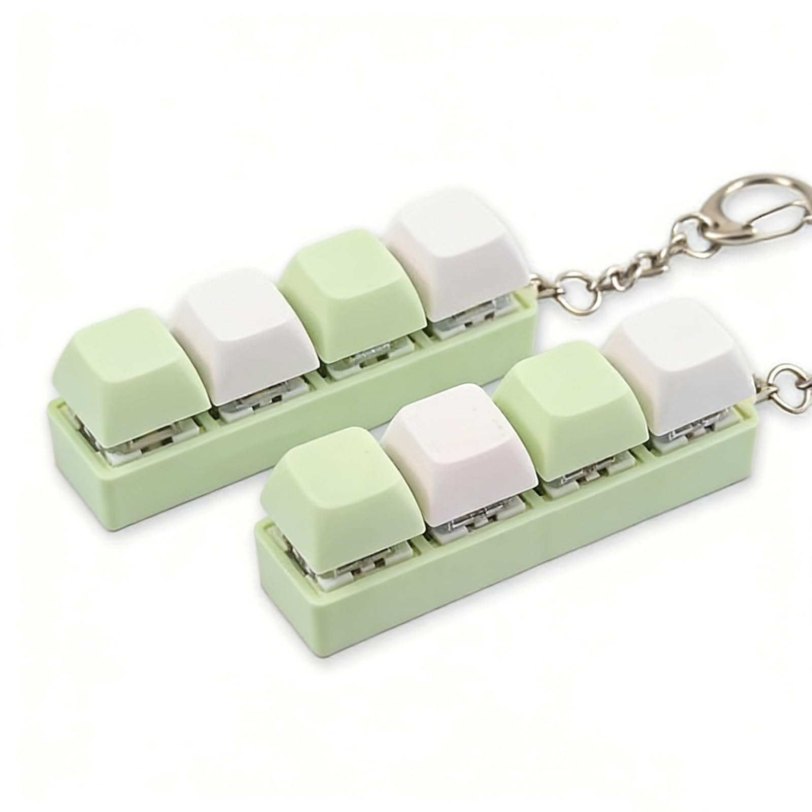 Keyboard Fidget Toys Set (Green and White) — image 1
