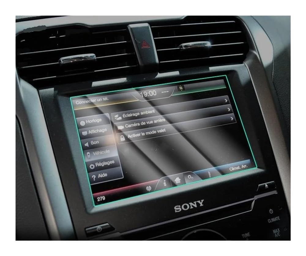 Film de navigation de voiture et protection écran verre trempé Fusion 2013-2019