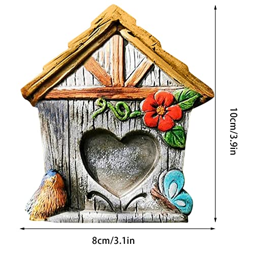 Porta do jardim de fadas | Mini Fairy Houses Acessórios de Jardim - Portas de fada de para decoraçõe