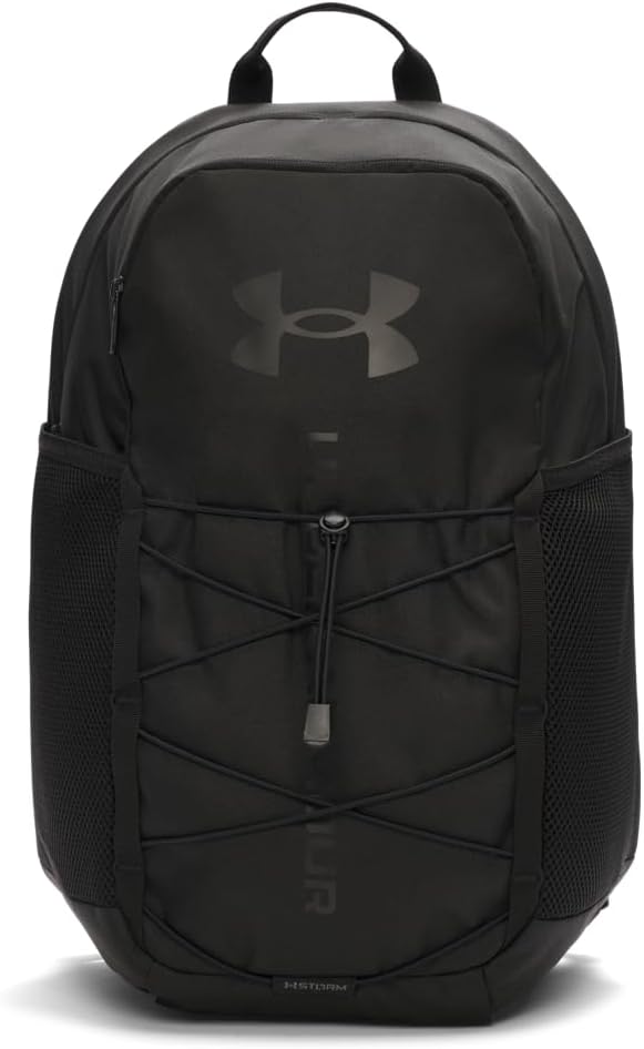 Under Armour Unisex Hustle Sport 6.0 Backpack, (007) Black / / Black, One Size Fits Most