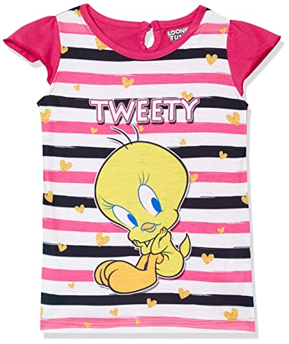 Image of Baby-Girl's Cotton A-Line Knee-Length Dress