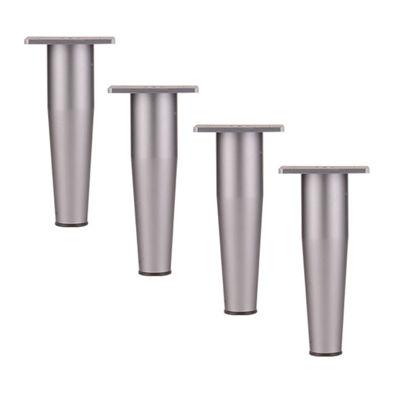 Patas para muebles de aleación de aluminio, Patas ajustables para muebles, Patas de repuesto para sofá, Patas de Metal para sofá, Patas para escritorio, cama, elevadores para muebl