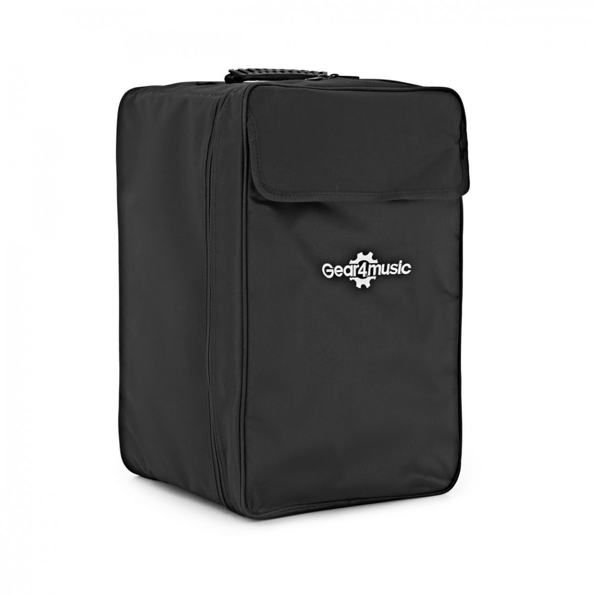 Gear4music - Tamburo per Cajon con sedile Gigbag, Sapele