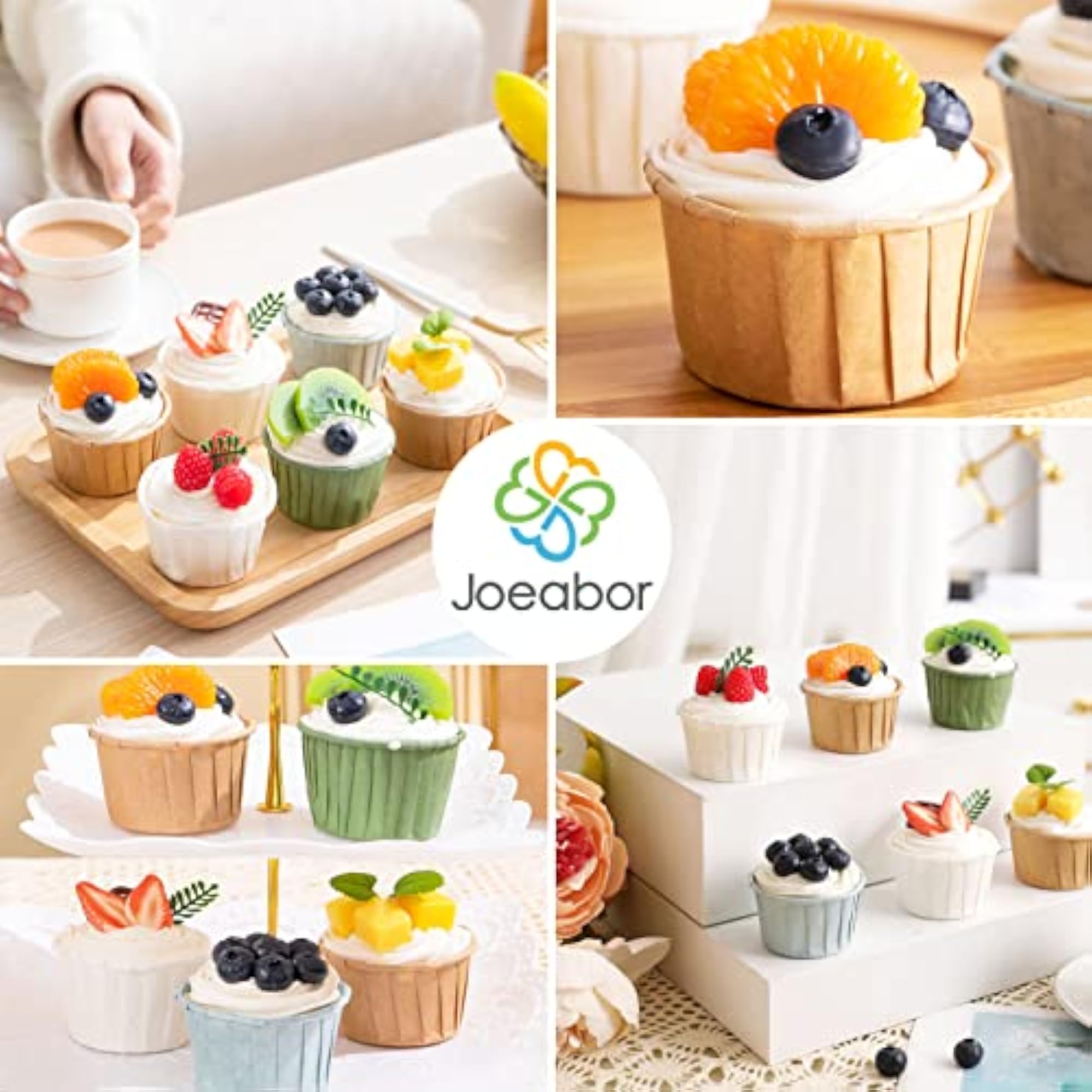 Fake Cupcakes for Display, Realistic Decor