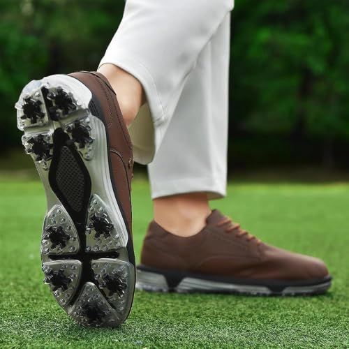 Image of ULTIANT Mens Golf Shoes Traditions Spikeless Size 7.5-14