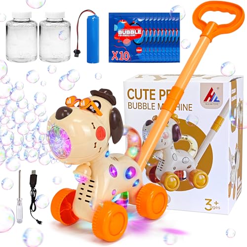 Goenb Hundeseifenblasenmaschine Rasenmäher Outdoor-Spielzeug Für Alte...