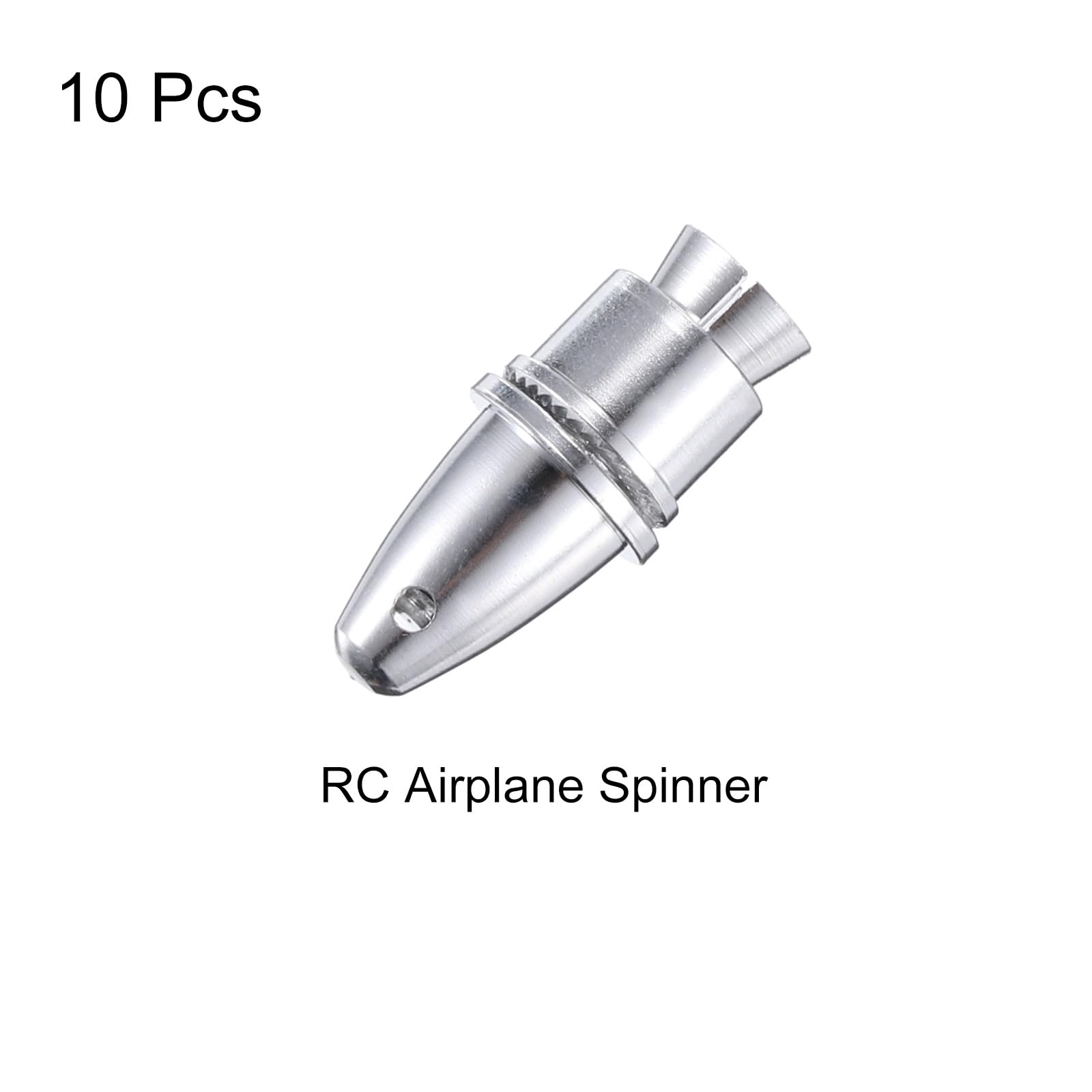 QUARKZMAN RC samolot śmigło spinner, otwór 3,17 mm i wał wyjściowy 5 mm adapter śmigła do silników bezszczotkowych i regulatora prędkości obrotowej, opakowanie zawiera 10 sztuk
