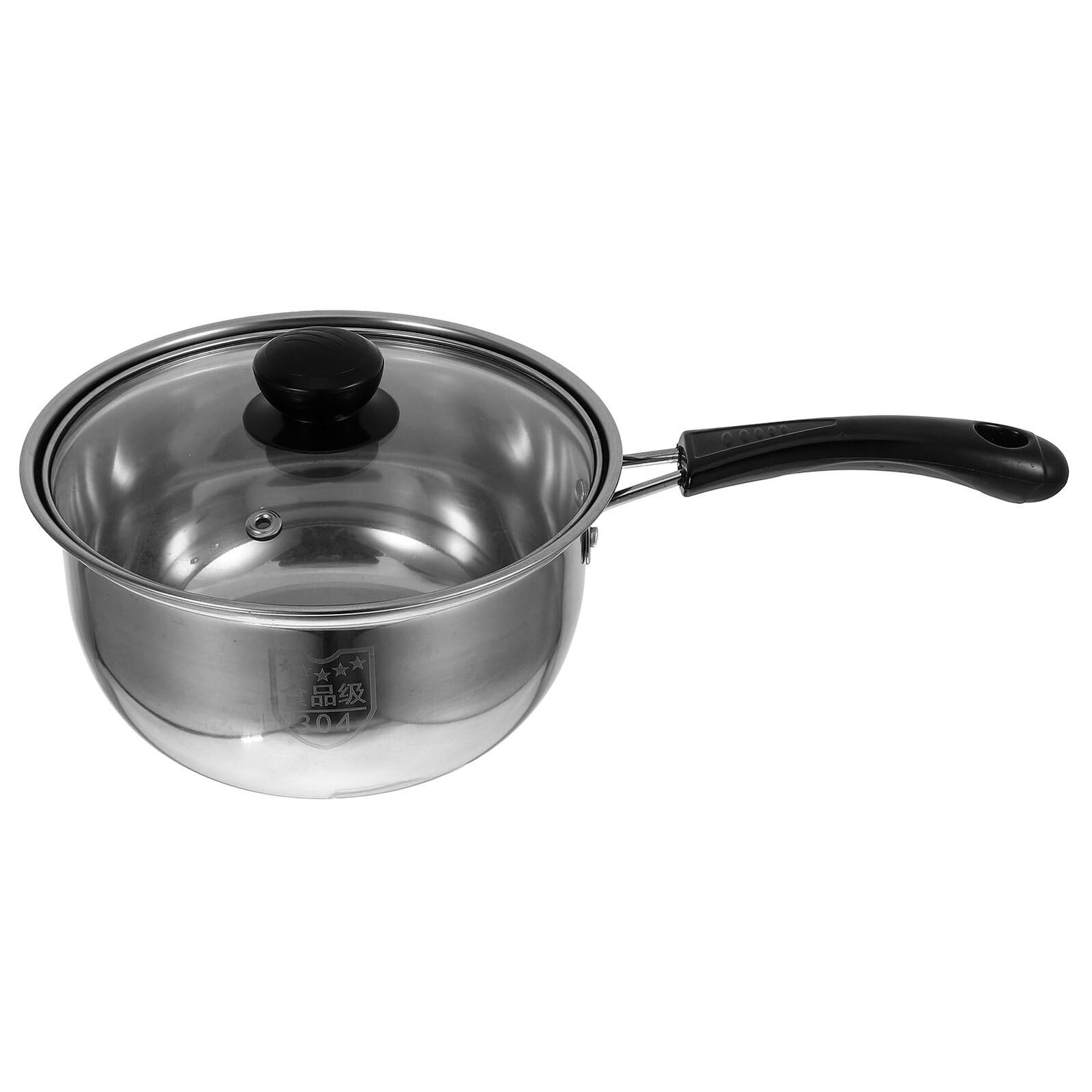 Pot à Lait Acier Inoxydable 304 Antiadhésif Soupe Repas Famille Restaurant