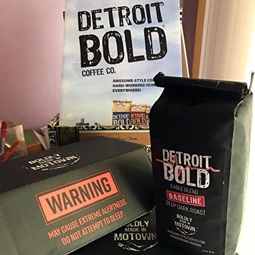 Detroit Bold Coffee - Café en grano tostado oscuro 16 oz miniatura 4