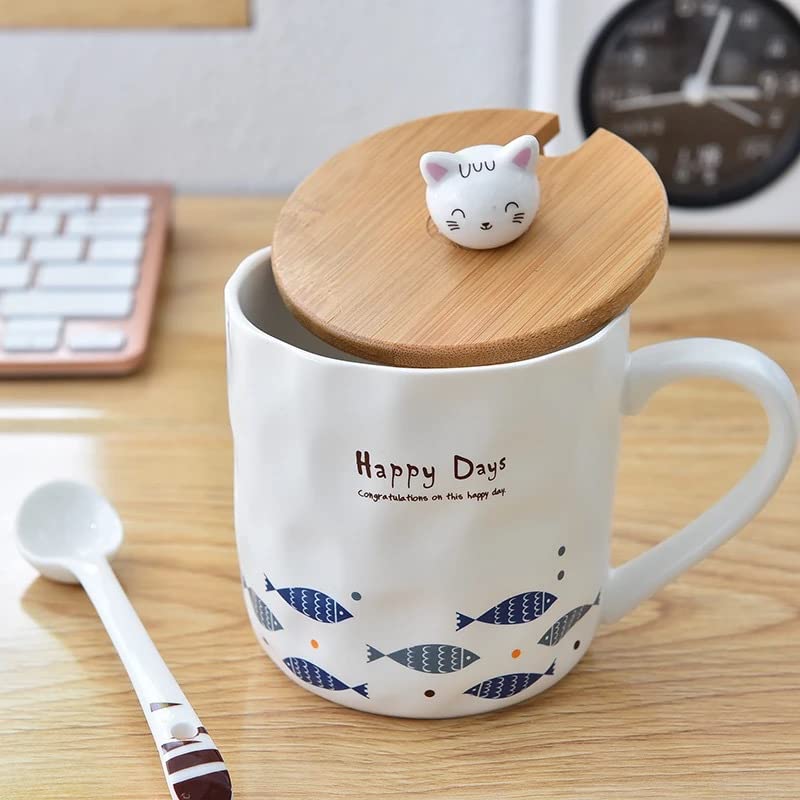 Koffiemok met Deksel,keramische theemok,380ml Coffee Mugs Koffiemok met Deksel,keramische theemok,380ml Coffee Mugs