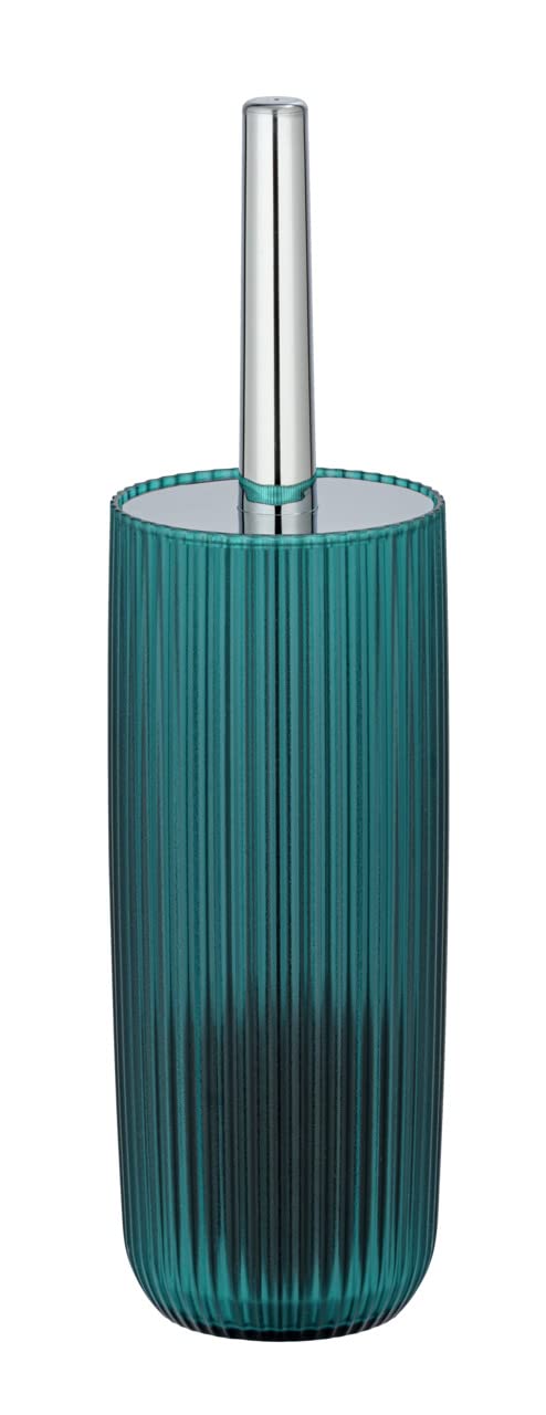 WENKO WC-Garnitur Agropoli Petrol – WC-Bürstenhalter