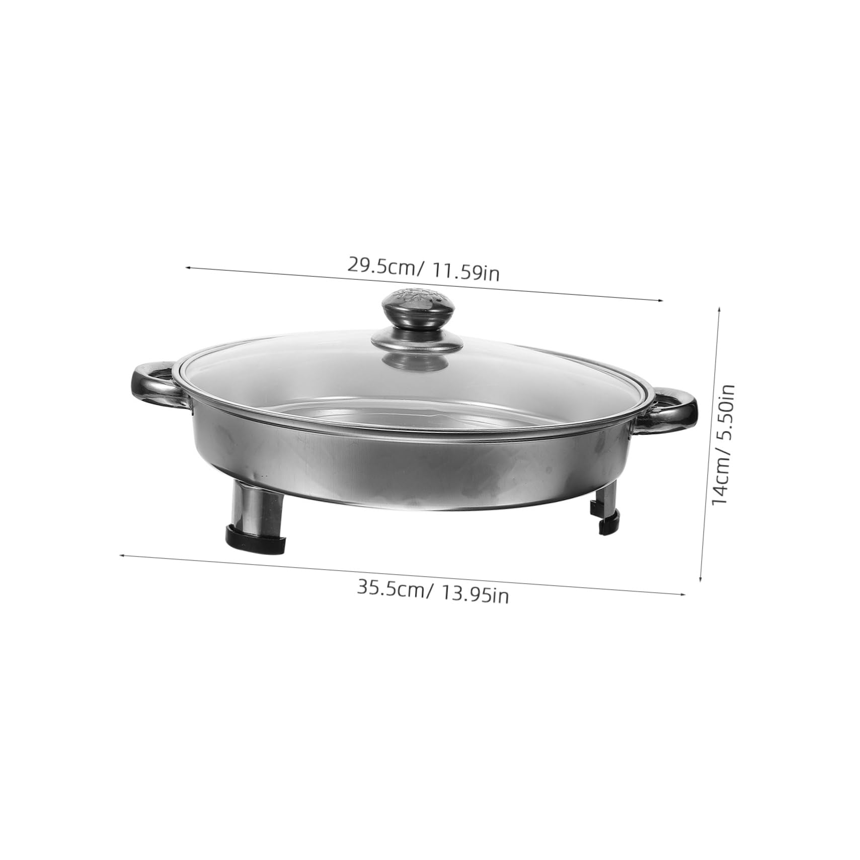 MUCKLILY Stainless Steel Fish Tray for Baking Multi Use Roasting Pan Rectangular Food Tray for Fish Meat Vegetables for Outdoor Barbecues and Restaurants