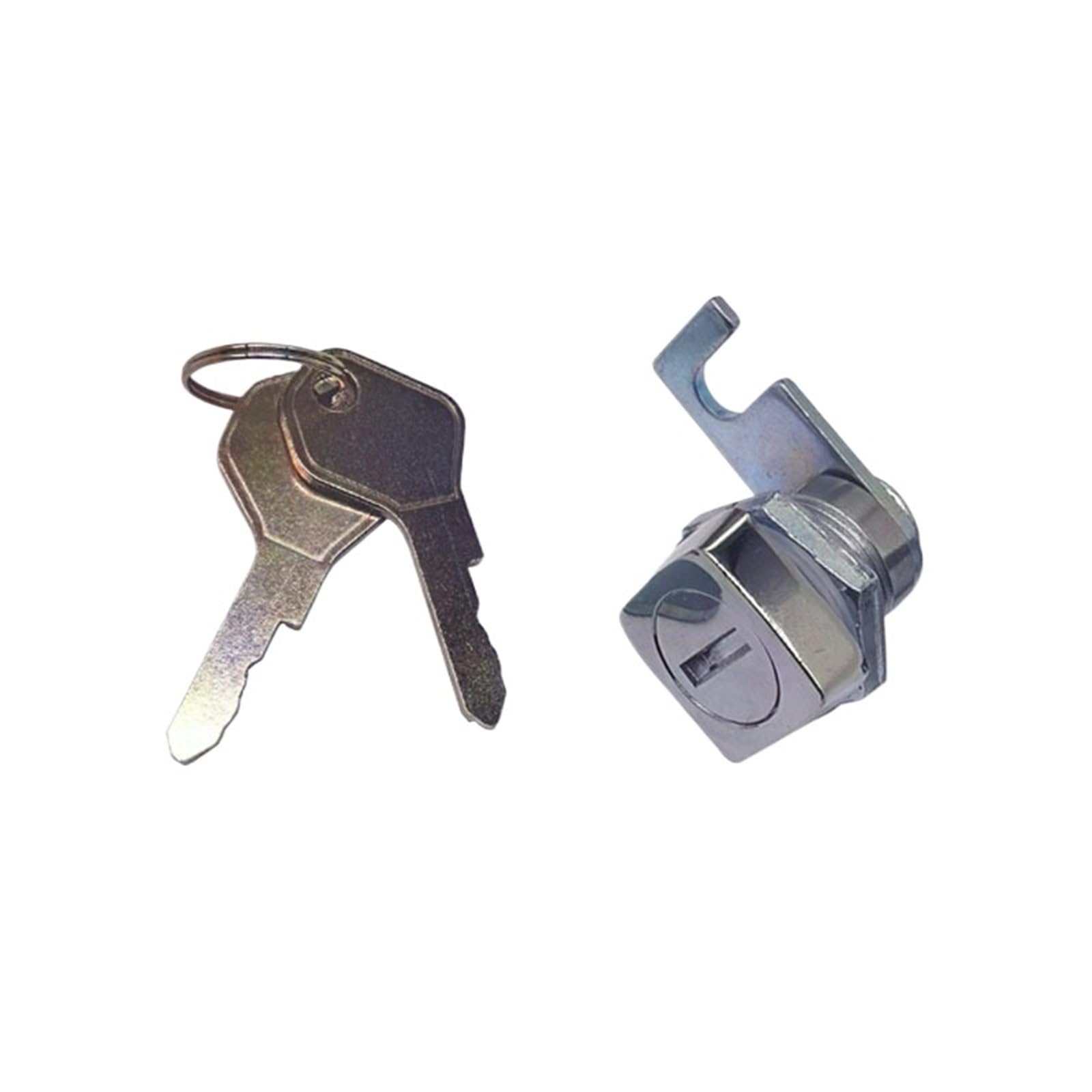 Tjuhgfedcq Ms411-2 Ms411 Mailbox Lock With 2 Keys For File Cabinet Tool Box Locker Quarter Cam Security Furniture Hardware Door 1Pcs